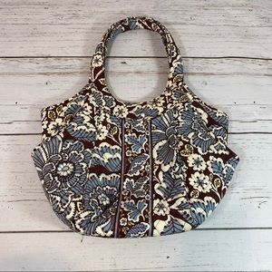 Vera Bradley Slate Blooms Side by Side Bag